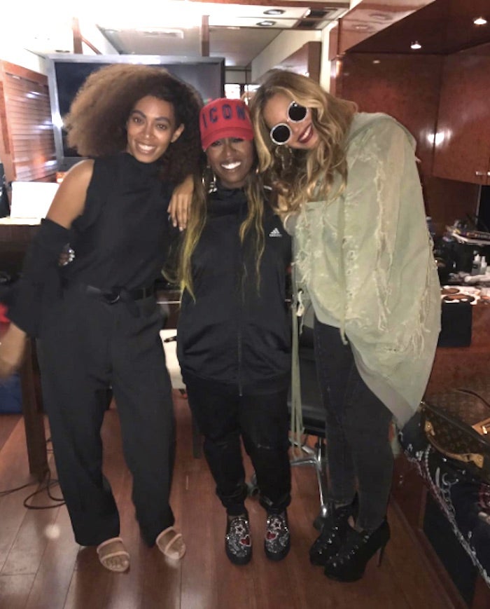 Work It! Beyoncé Steps Out with Solange to Attend Missy Elliott Concert
